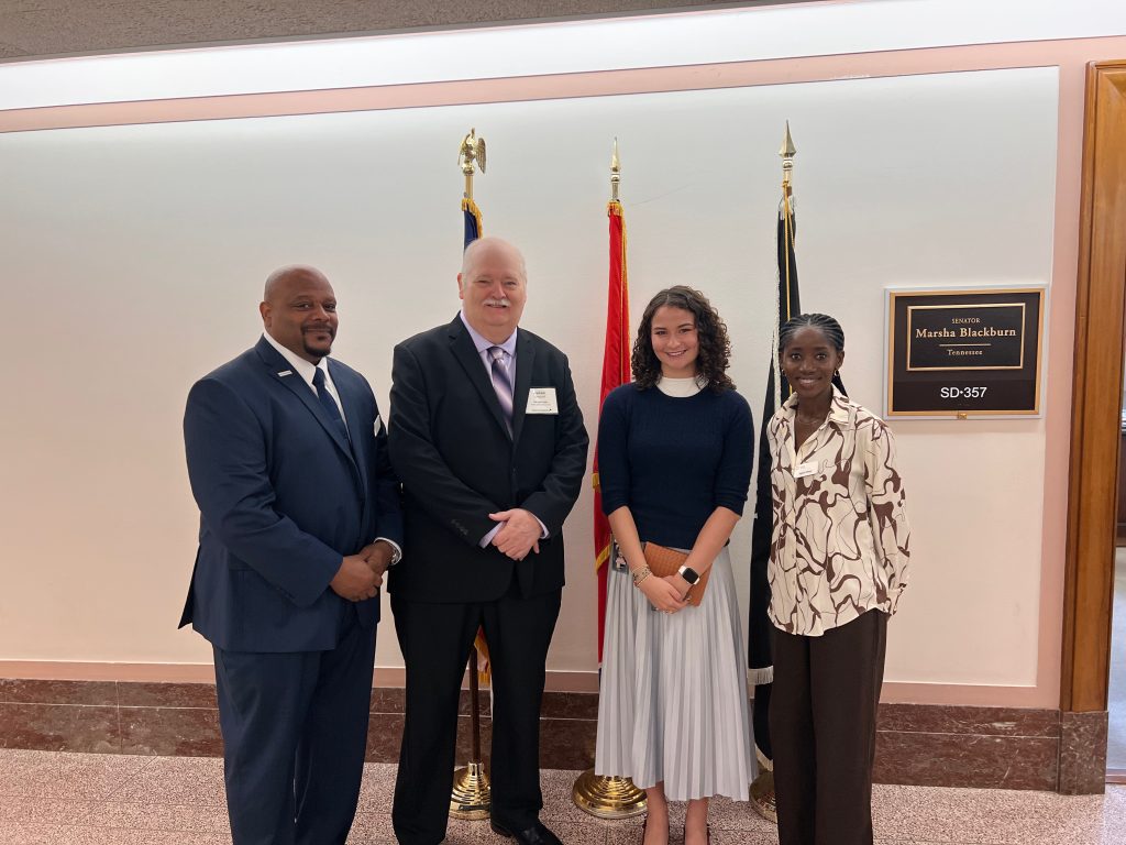 Agnes and Jim during one of their meetings in D.C.